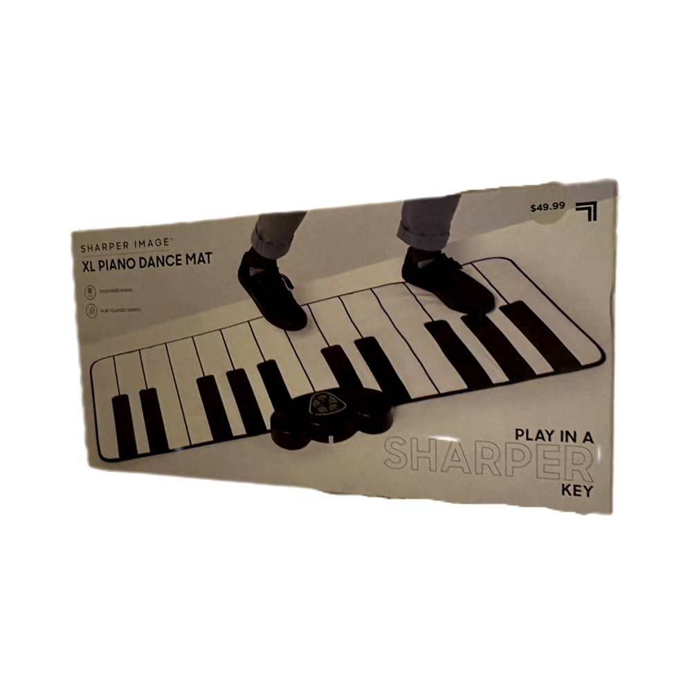 NIB Sharper image XL Piano dance mat